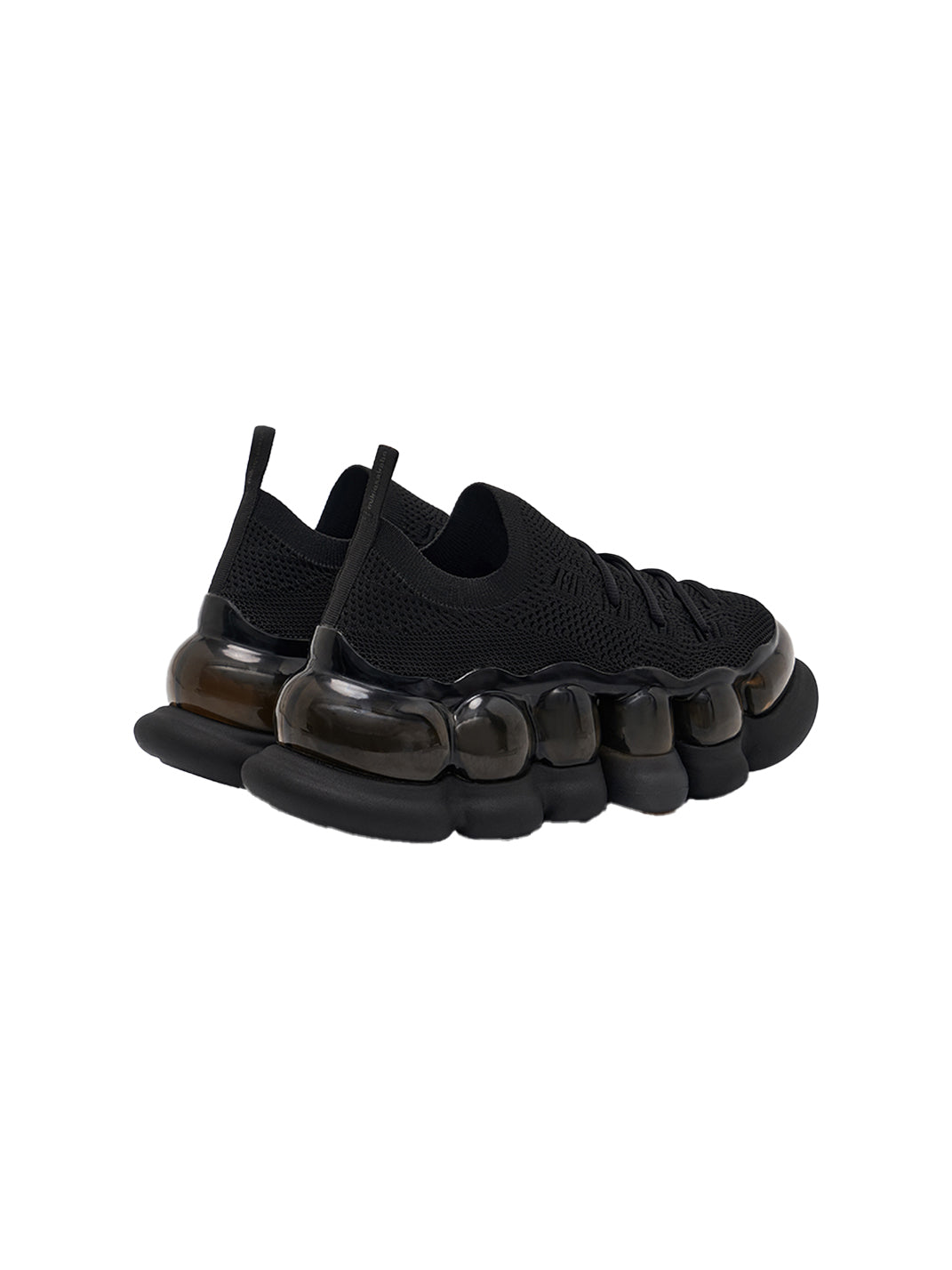 Breathable Mesh Slip-On Platform Sneakers-Black - PSYLOS 1, Breathable Mesh Slip-On Platform Sneakers-Black, Mary Jane shoes, MIKIOSAKABE, PSYLOS 1